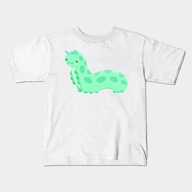 Caterpillar Kids T-Shirt by IcyBubblegum